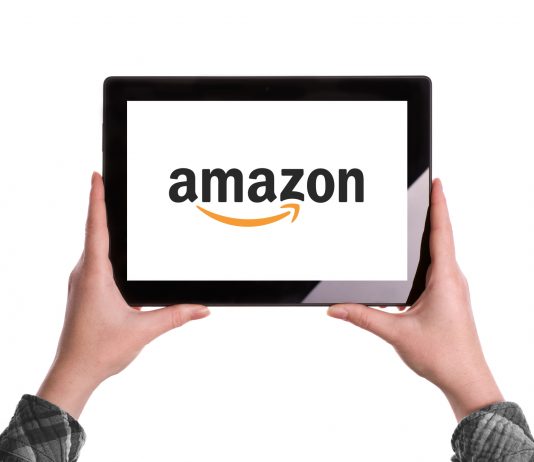 Amazon Logo On Digital Tablet - The Best Amazon Fire Tablet in the Market