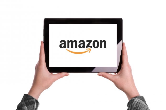 Amazon Logo On Digital Tablet - The Best Amazon Fire Tablet in the Market